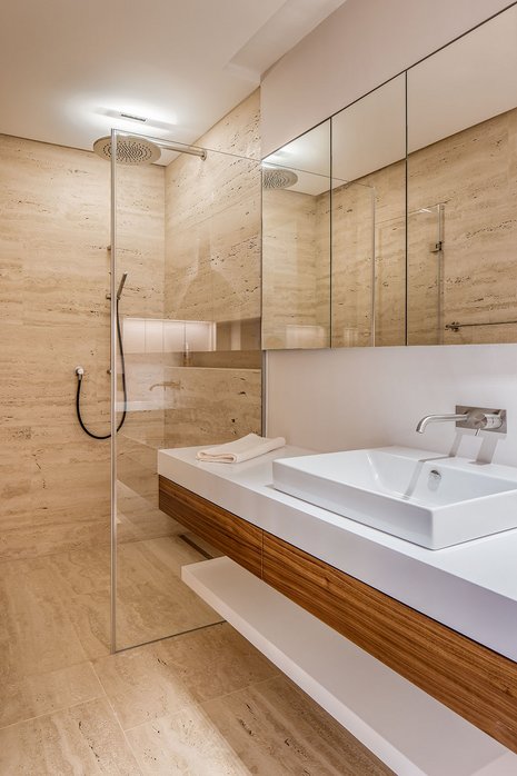 Müller Naturstein AG, Boden, Travertino Romano Classico